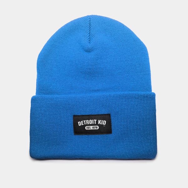 Cuffed Beanie with Woven Patch - Pre-Order